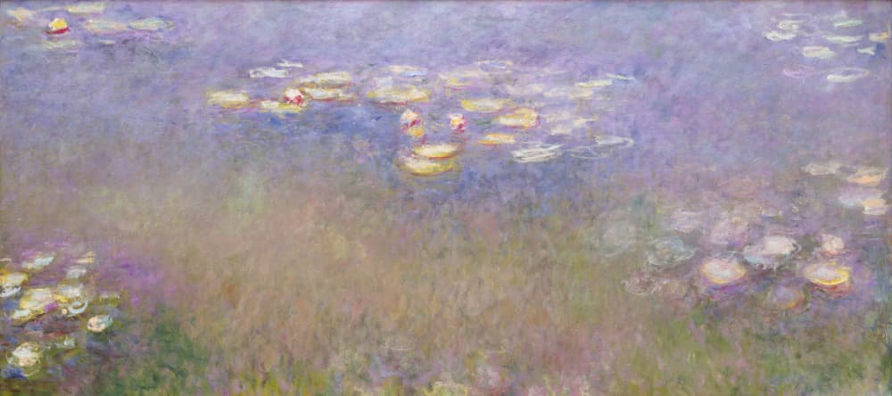 Claude Monet's Water Lilies by Claude Monet — canvas wall art