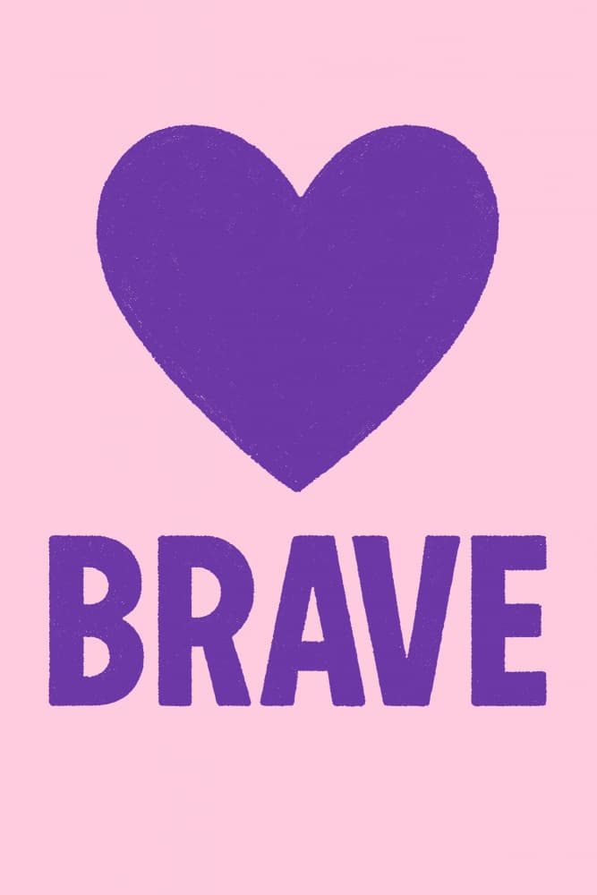 Brave by Treechild — canvas wall art