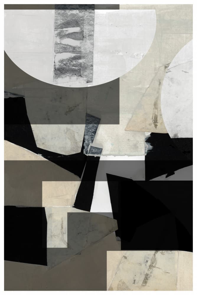 Abstract Geometric Collage by cartissi — canvas wall art