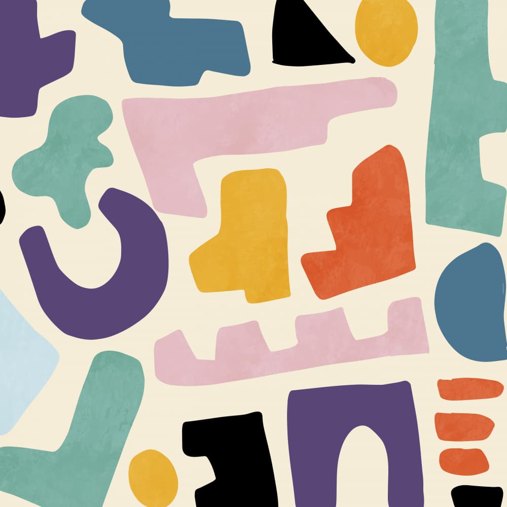 Pattern3 Mid Bunt 2gros by Ana Rut Bre — canvas wall art