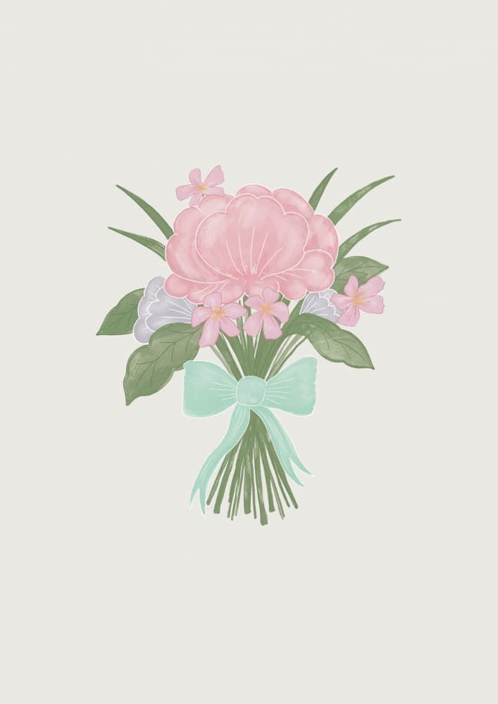 Soft Pink Floral Bouquet