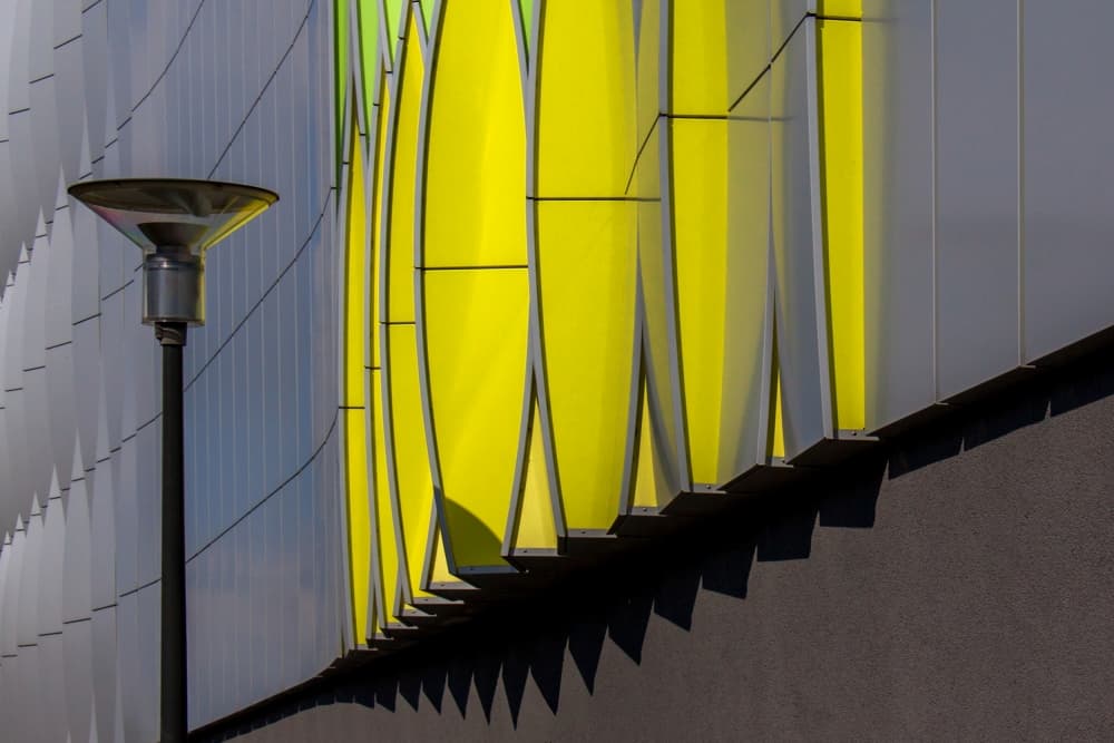 Modern Yellow Facade by Theo Luycx — canvas wall art