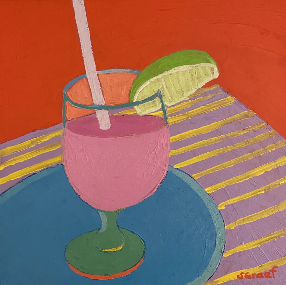 Pretty Drink by Sue Graef — canvas wall art