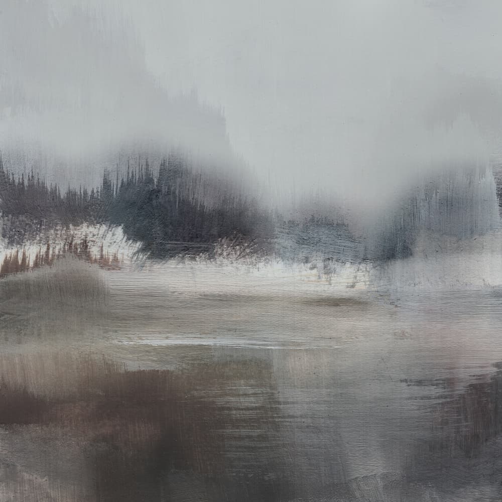 Forest Lake by Dan Hobday — canvas wall art