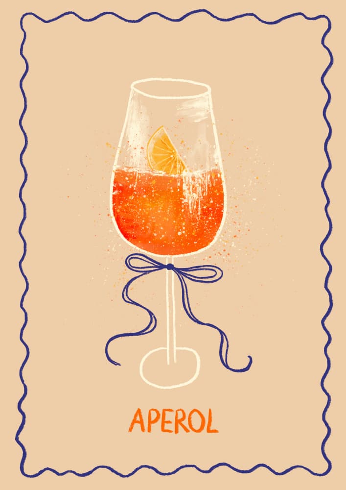 Vibrant Aperol Spritz