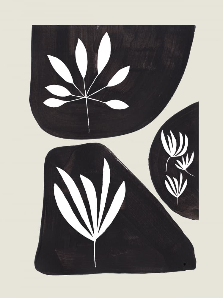 Organic Abstract Botanicals by Ejaaz Haniff — canvas wall art