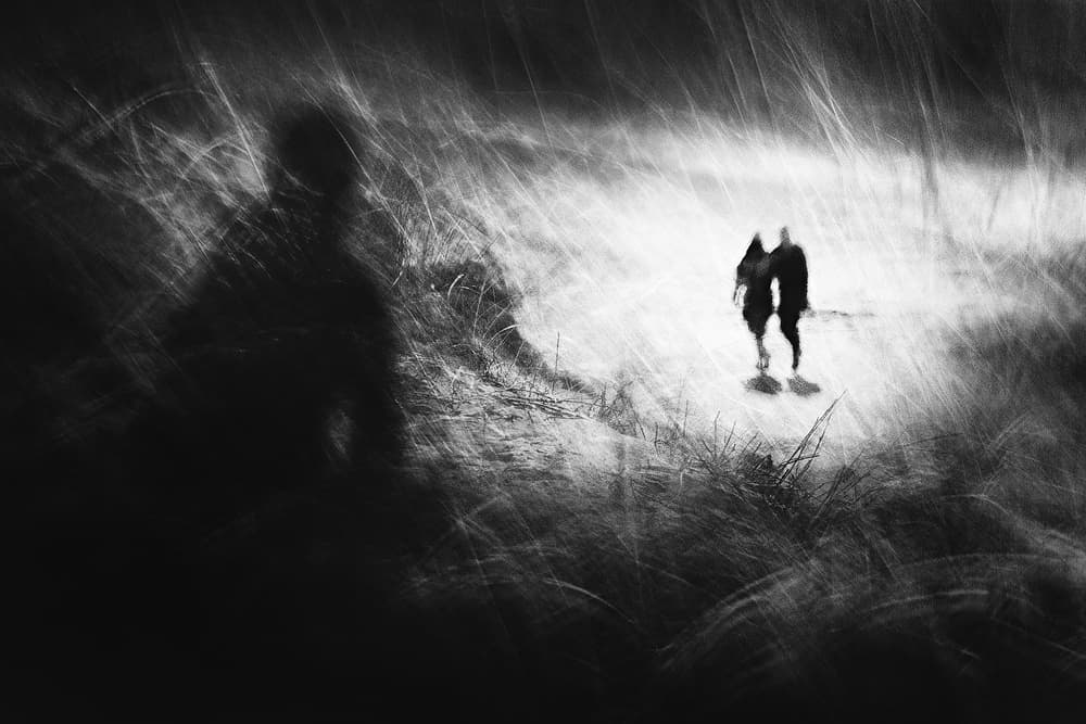 Ethereal Path With Shadow by Gustav Davidsson — canvas wall art