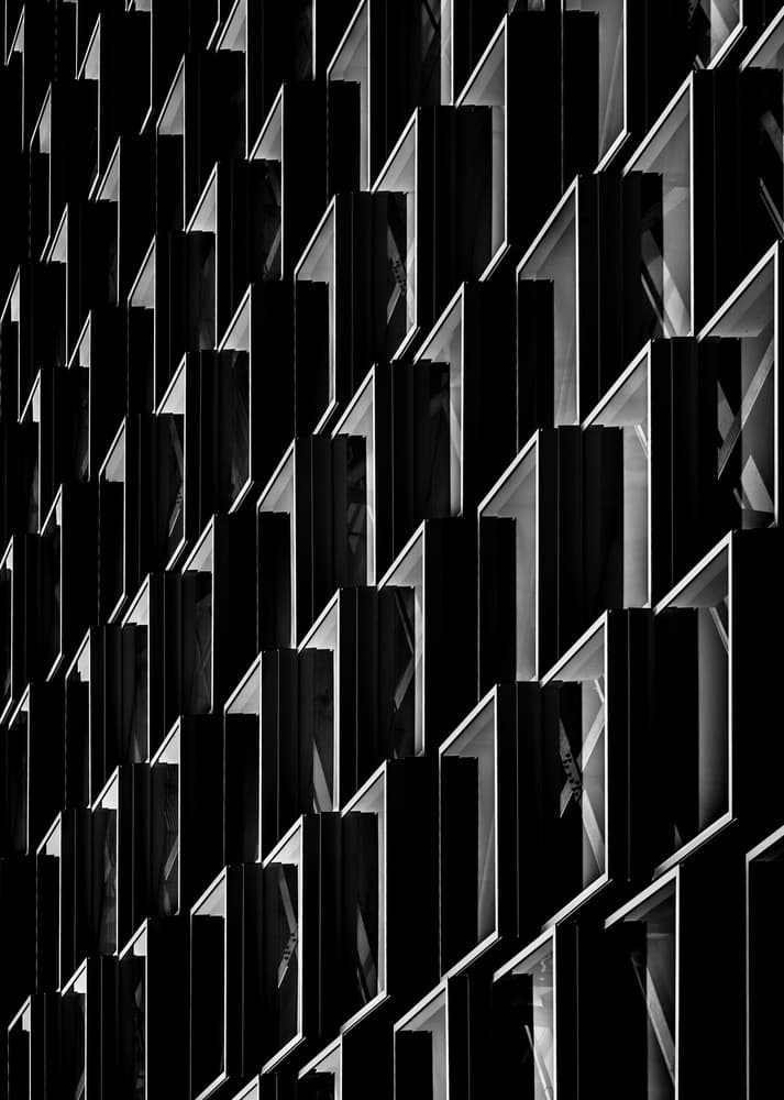 Modern Geometric Shadows by Theodoor Ferdinand — canvas wall art