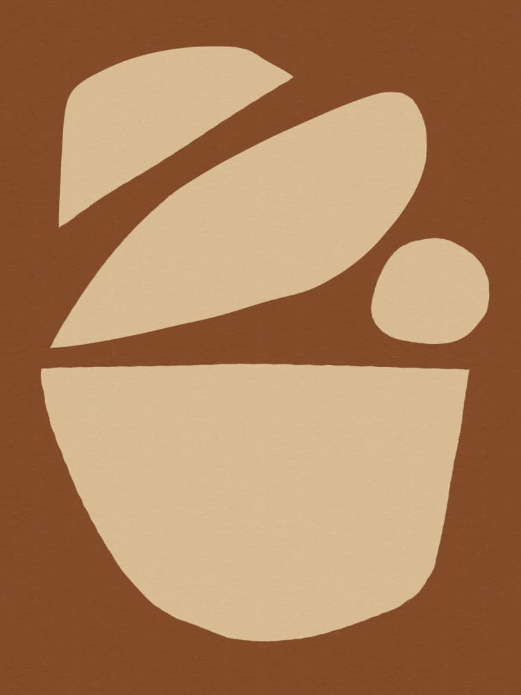 Abstract Balance by Treechild — canvas wall art