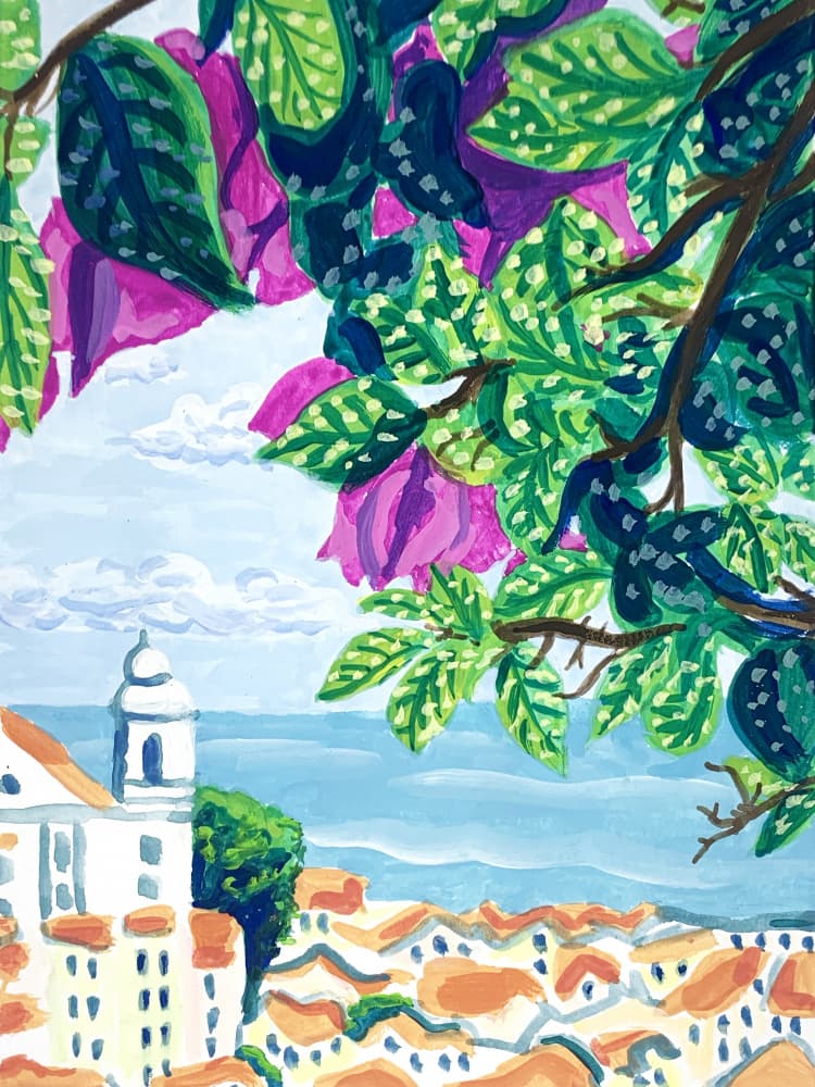 Lisbon by Pauline Wegman | Key and Sea Creative — canvas wall art
