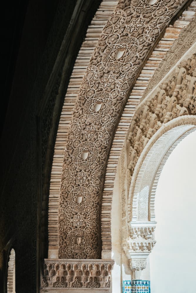 Ornate Stone Archway by Aimee Giles — canvas wall art