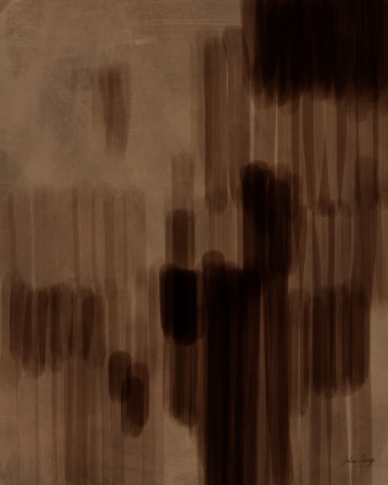 Coffee Abstract by Julia Cheney — canvas wall art