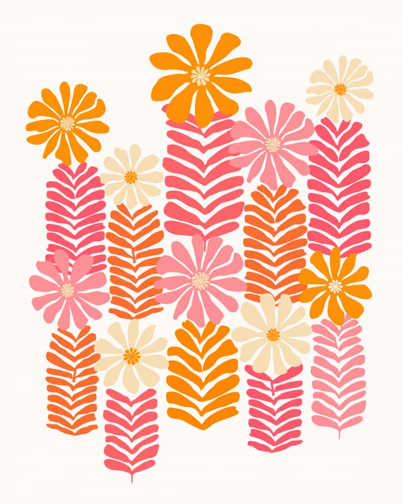 Be Mine Bouquet by Kristian Gallagher — canvas wall art
