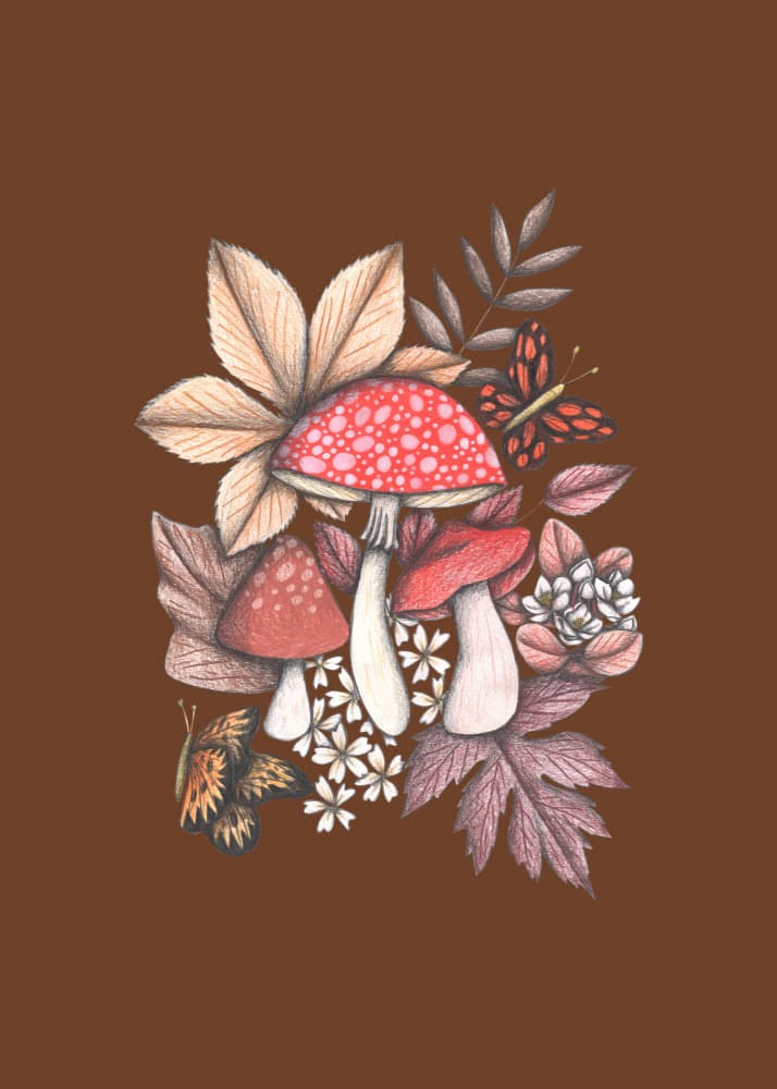 Enchanted Woodland Gathering by Cecilia Battaini — canvas wall art