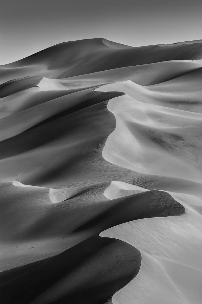 Abstract Desert Dunes by Jeffrey Wong — canvas wall art