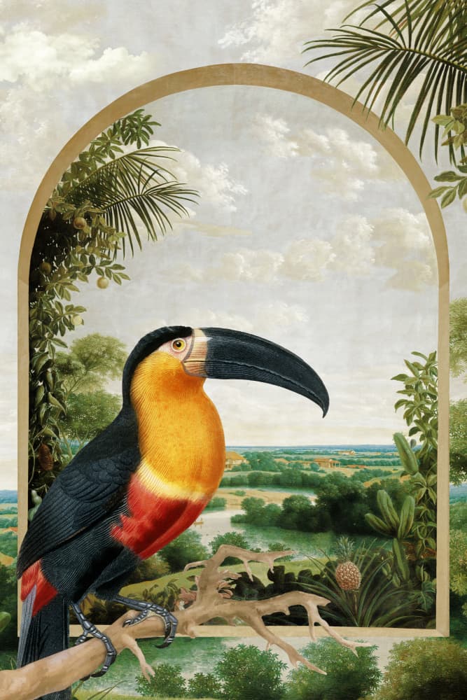 Golden Toucan Jungle Arch