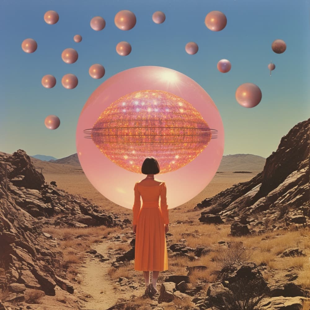 Mysterious Desert Orb by Samantha Hearn — canvas wall art