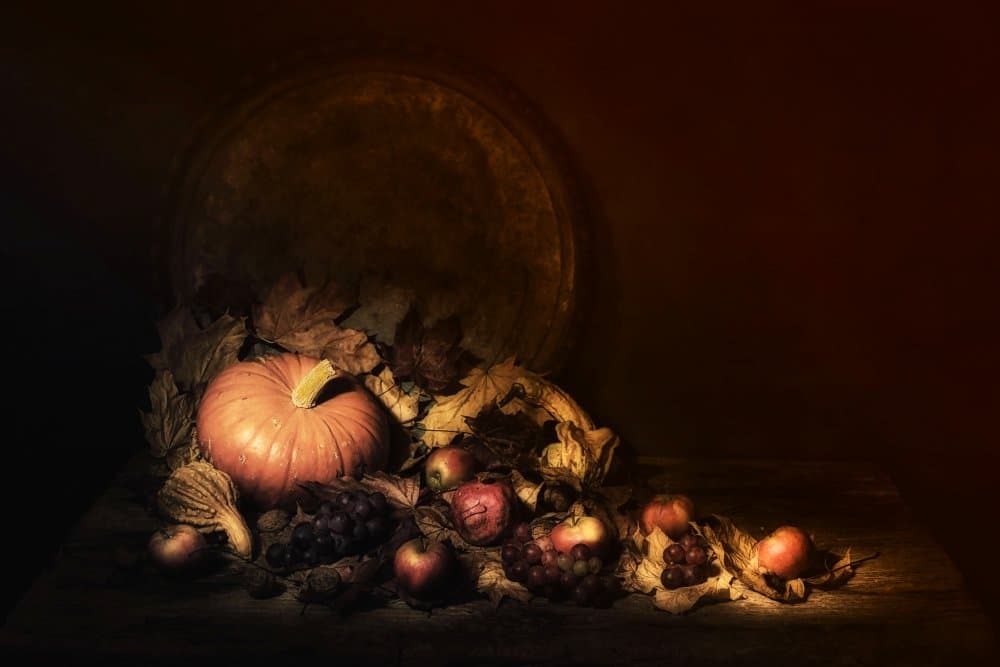 Dark Autumn Harvest by Saskia Dingemans — canvas wall art