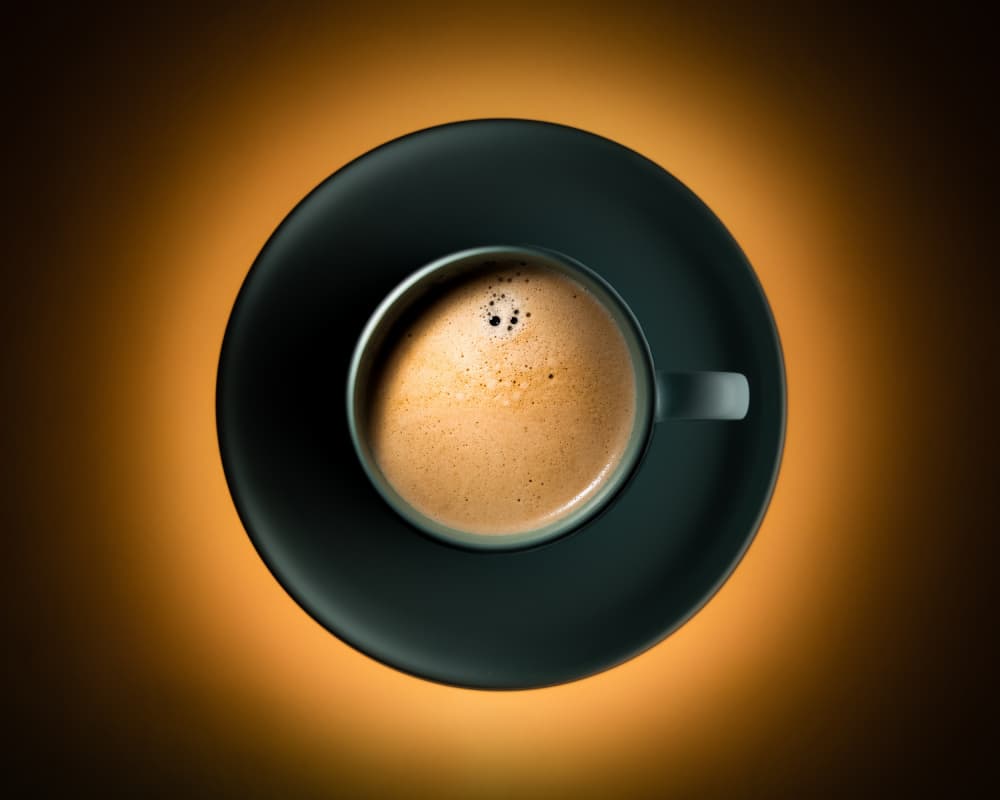 Rich Espresso Glow by Konstantin Morozov — canvas wall art