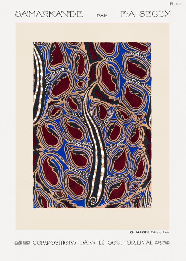Samarkande 3 by Emile Alain Seguy — canvas wall art