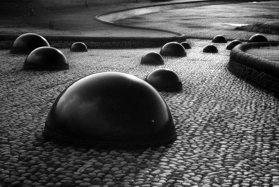 Modern Pebble Path by Ikuo Iga — canvas wall art