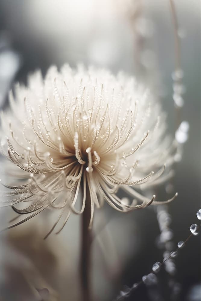 Dew-Kissed Blossom by Treechild — canvas wall art