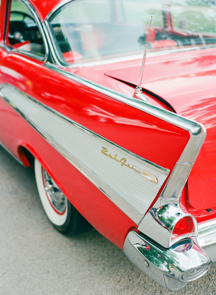 Classic Red Tailfin by Bethany Young — canvas wall art