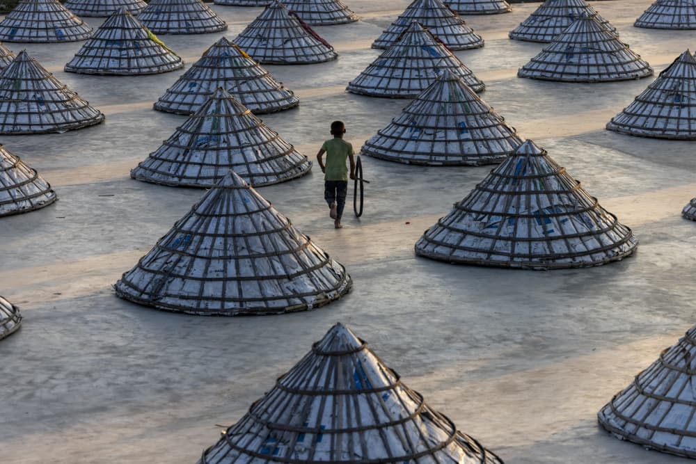 Salt Field Boy by Azim Khan Ronnie — canvas wall art