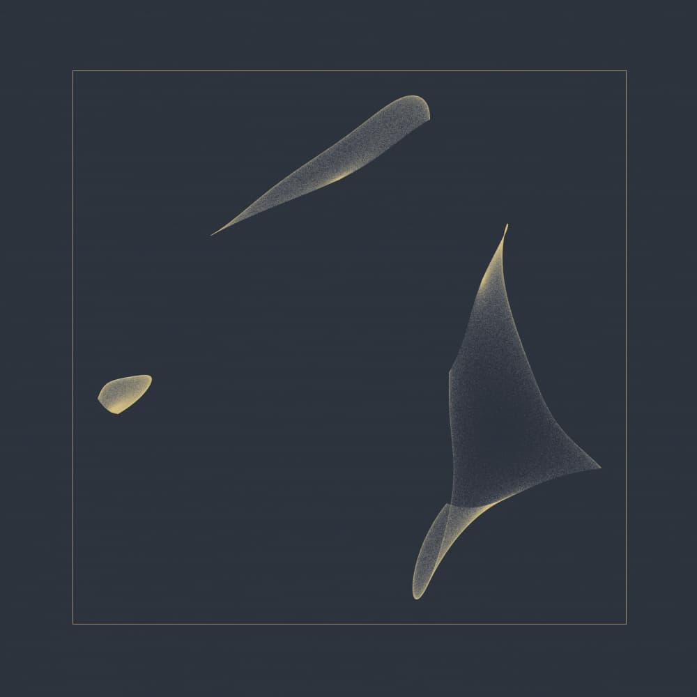 Ethereal Flowing Shapes by AV11 — canvas wall art