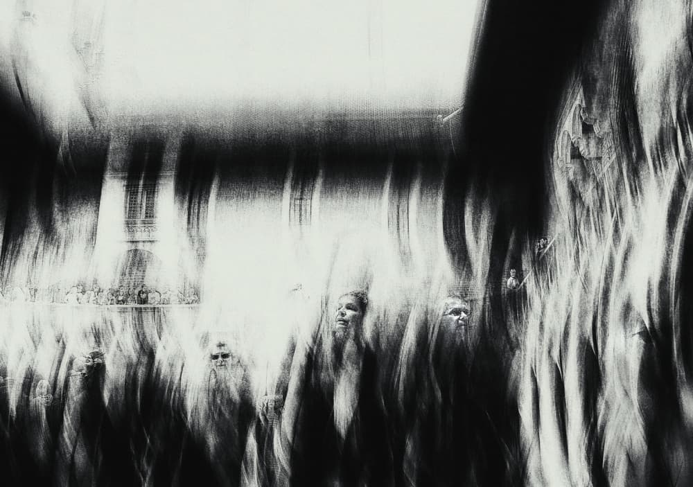 Faces in Motion by Jan van der Linden — canvas wall art