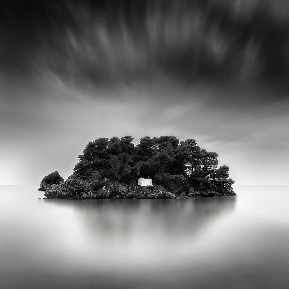 Solitary Island Chapel by George Digalakis — canvas wall art