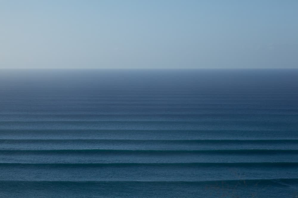 Serene Ocean Lines by Anthony Fox — canvas wall art