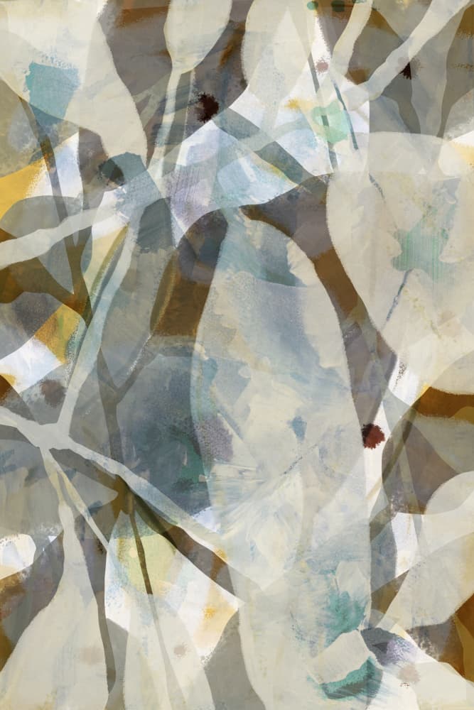 Calm Organic Layers by cartissi — canvas wall art