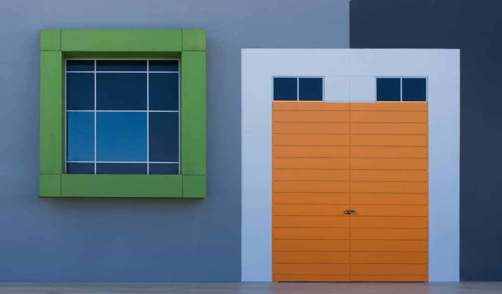 Bold Architectural Colors by NanZ — canvas wall art