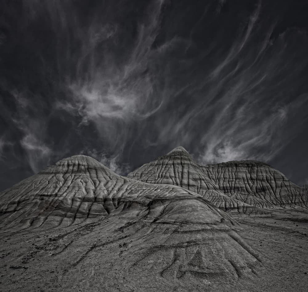 Desert Sky Hills by Yvette Depaepe — canvas wall art