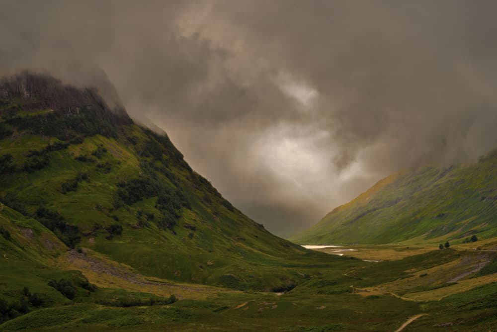 Ethereal Valley Glow by Isabelle DUPONT — canvas wall art