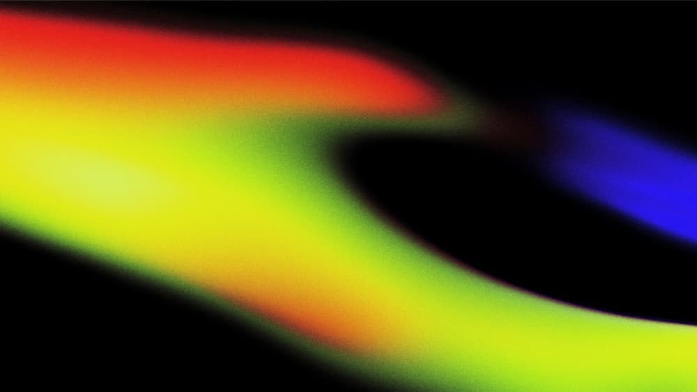 Dynamic Color Glow by Marika Barsrsind — canvas wall art