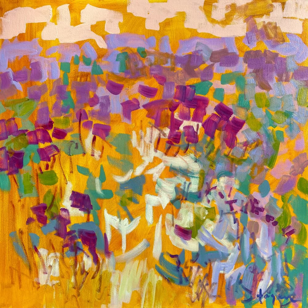 Botanic Radiance by Dorothy Fagan — canvas wall art