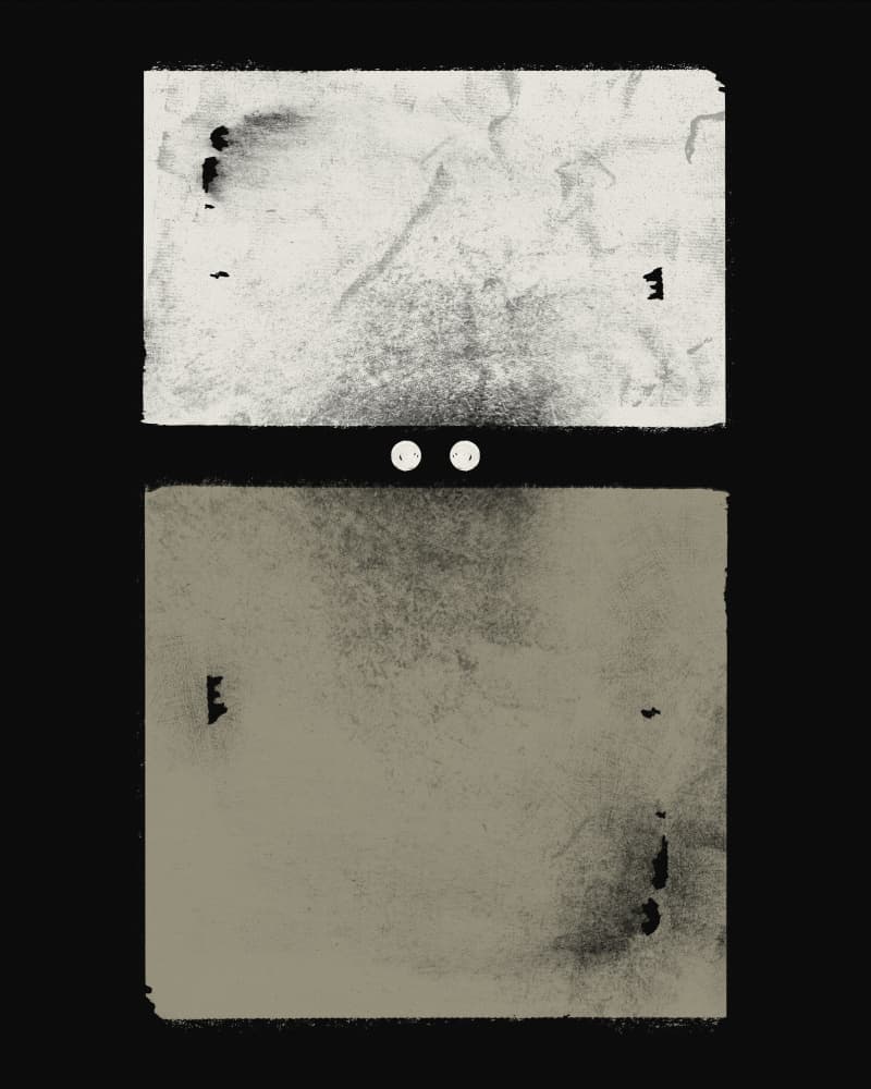 Distressed Tonal Abstract by Ema Paraschiv — canvas wall art