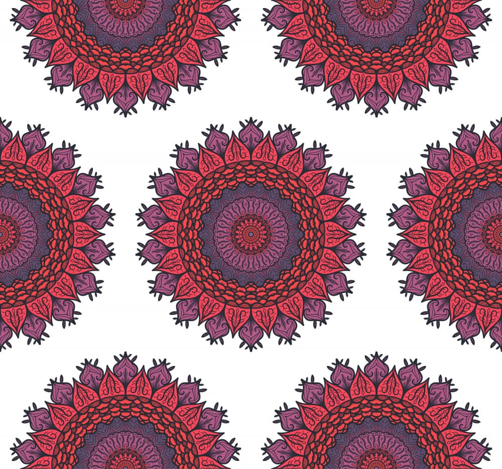 Intricate Mandala Patterns by Marika Barsrsind — canvas wall art