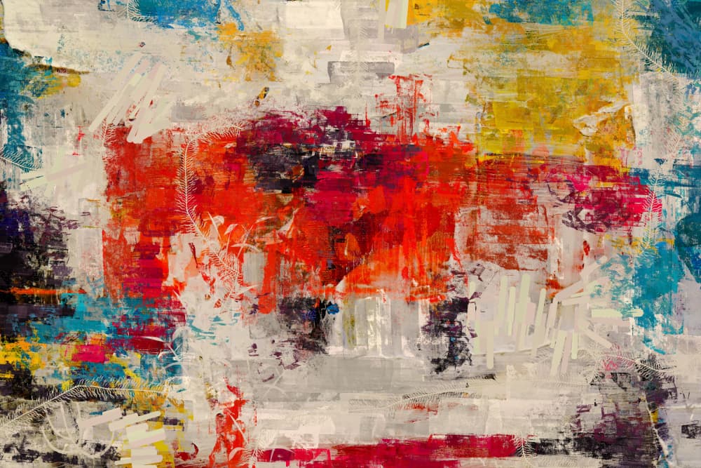 Bold Color Expression by Pelin Atilla — canvas wall art