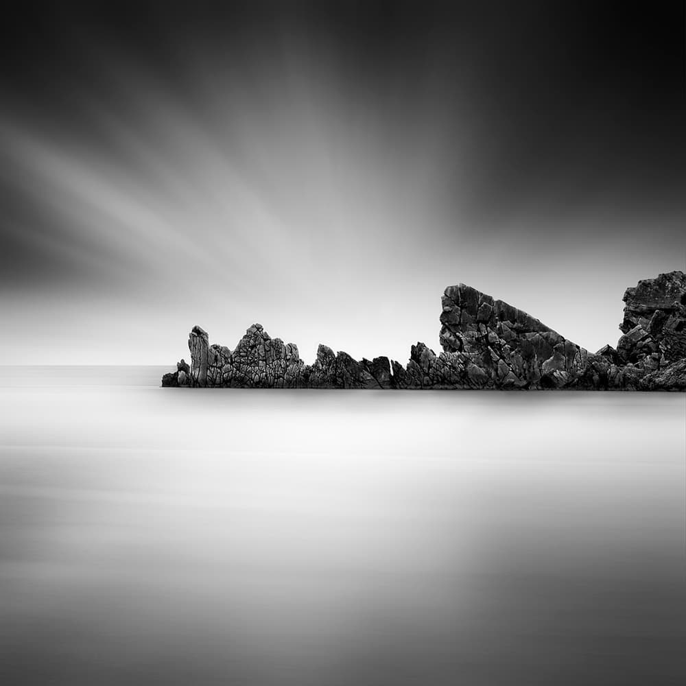 Rocky Coast Serenity by George Digalakis — canvas wall art