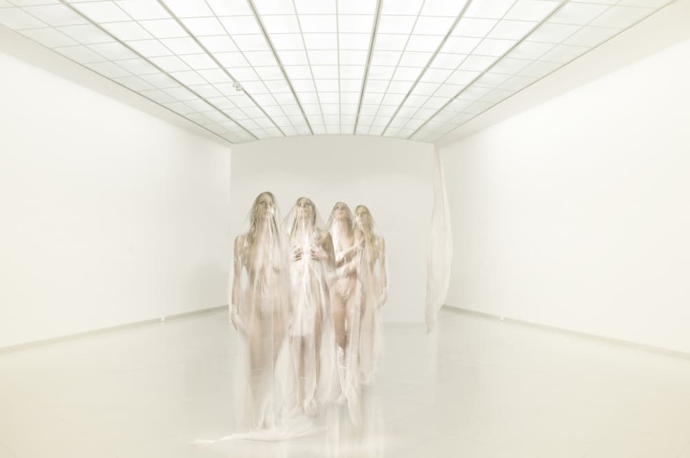 Ethereal Draped Women by Christine von Diepenbroek — canvas wall art