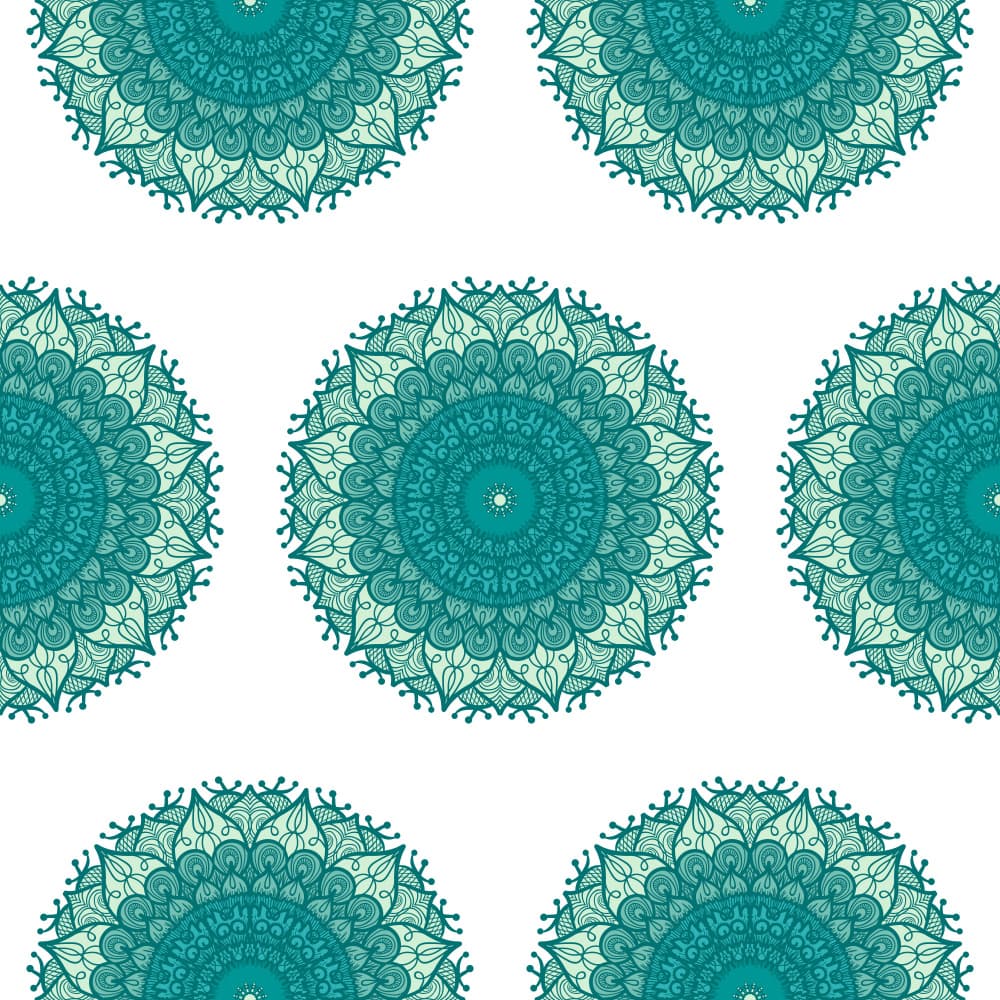 Bohemian Mandala Pattern by Marika Barsrsind — canvas wall art