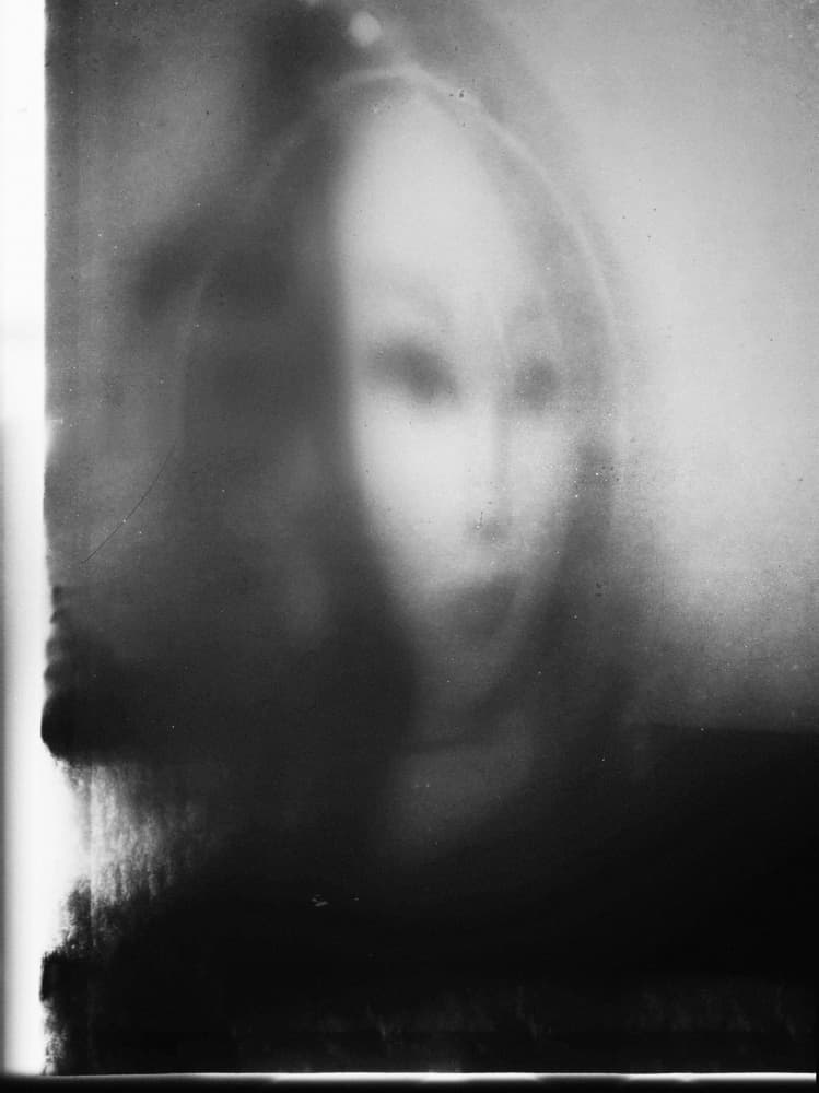 Blurred Ethereal Face by Emilian Avramescu — canvas wall art