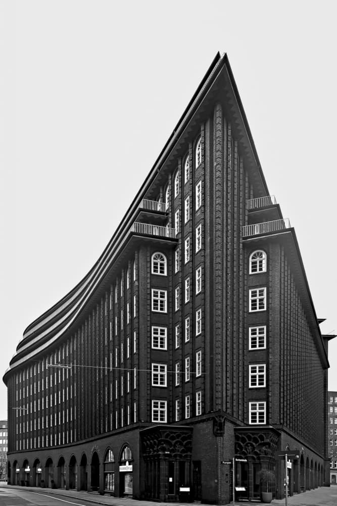 Ship Bow Building by Franz Baumann — canvas wall art