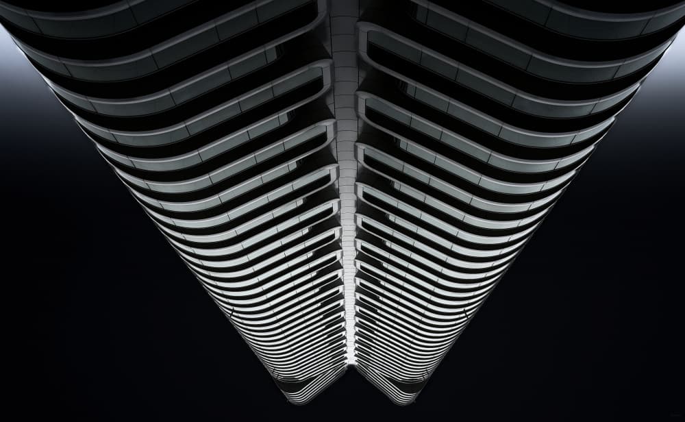 Modern Architectural Curves by Drazen Sokac — canvas wall art