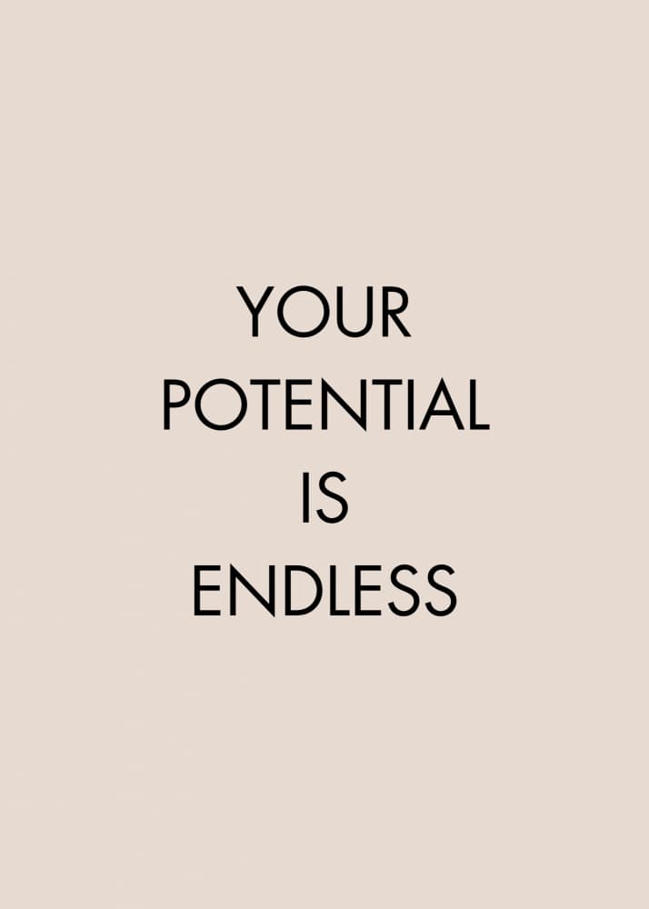 Your Endless Potential by Kristina N. - SoulArt Shop — canvas wall art