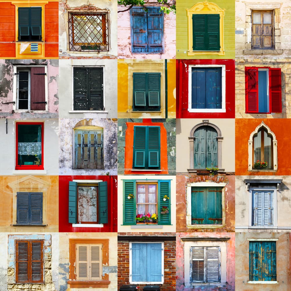 Charming European Windows by Igor Shrayer — canvas wall art