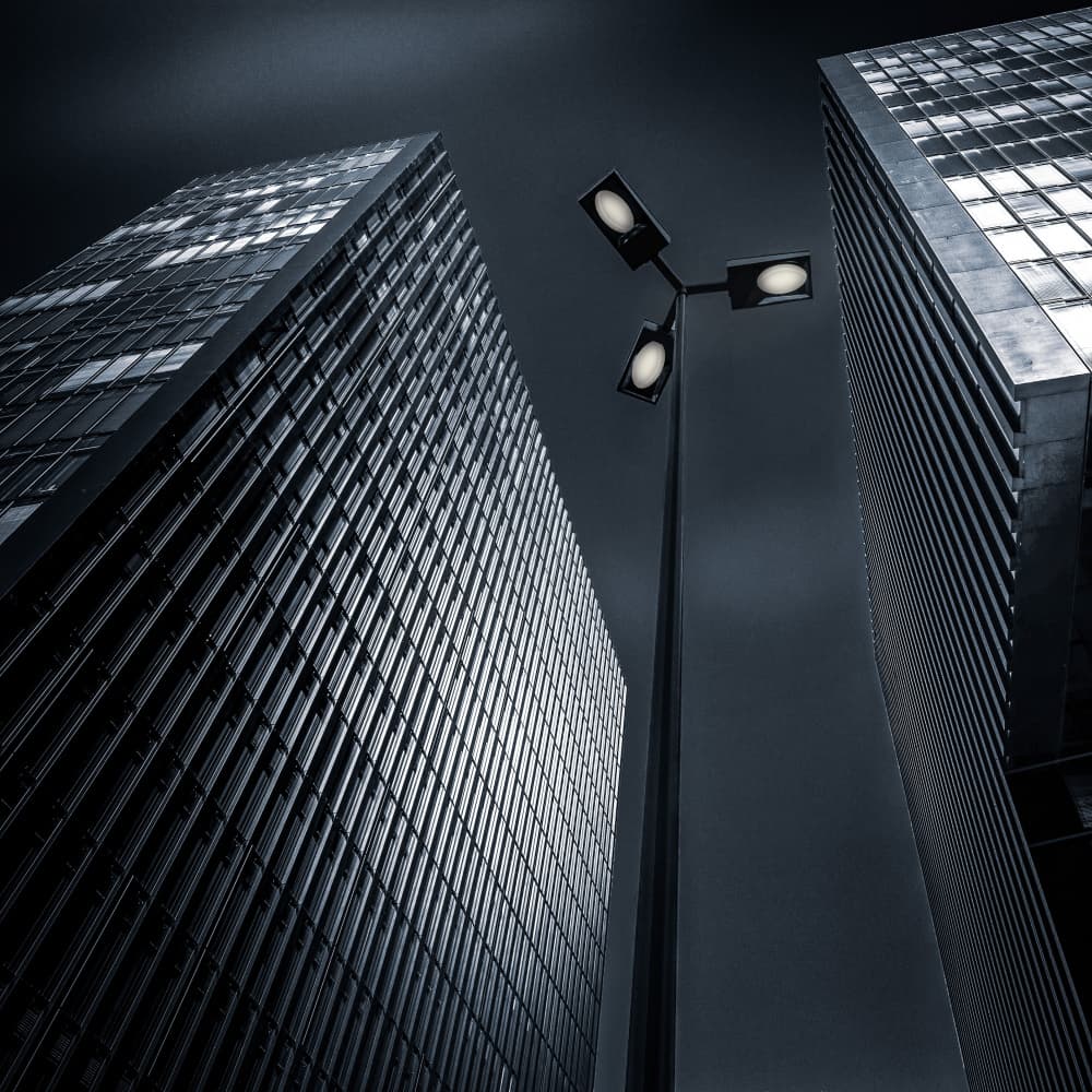 Modern Cityscape Mood by Stephan Rückert — canvas wall art